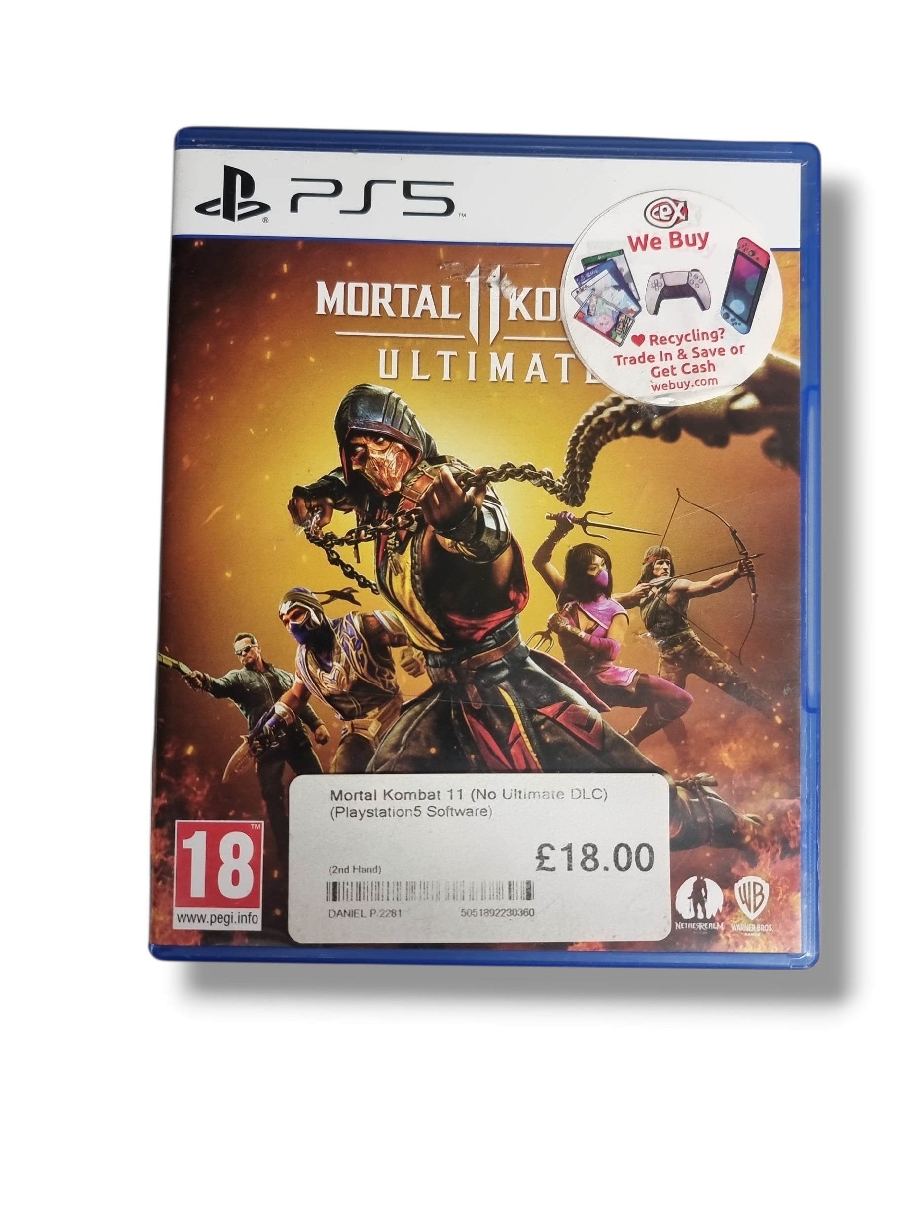 Sony PlayStation 5 Mortal Kombat 11